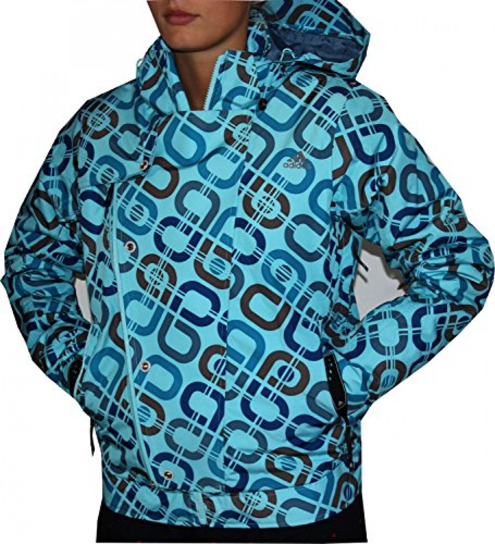 Adidas Winterjacke Ski/Snowboard "W Winter LftCPS" E80051 Crystal/BLAU Gr. 38 Adidas Winterjacke Ski/Snowboard "W Winter LftCPS" E80051 Crystal/BLAU Gr. 38